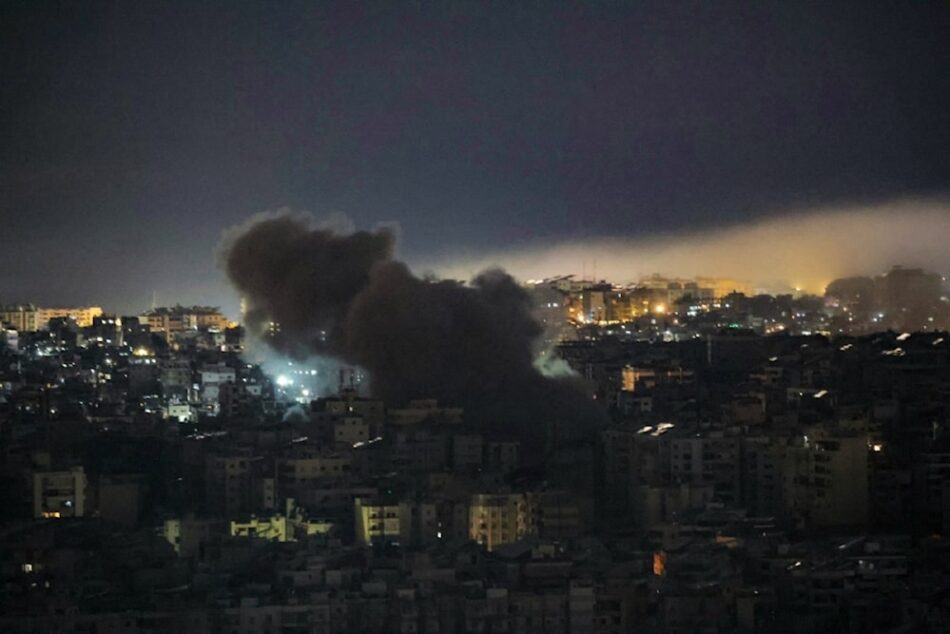 Agresiones israelíes golpean Beirut y el sur de Líbano