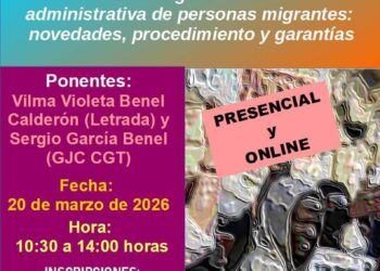 CGT organiza una jornada formativa para entender las claves del proceso de regularización administrativa de personas migrantes