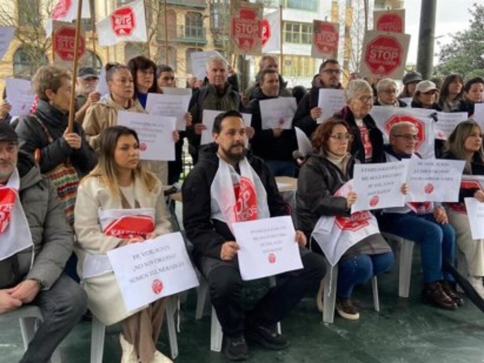 Stop Desahucios Gipuzkoa exige limitar y rebajar “los precios ilegales” del alquiler en zonas tensionadas