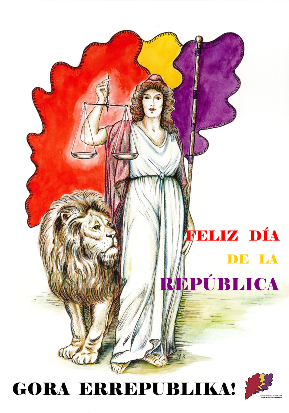 Actos para la celebración del 95º aniversario de la IIª República en Euskadi