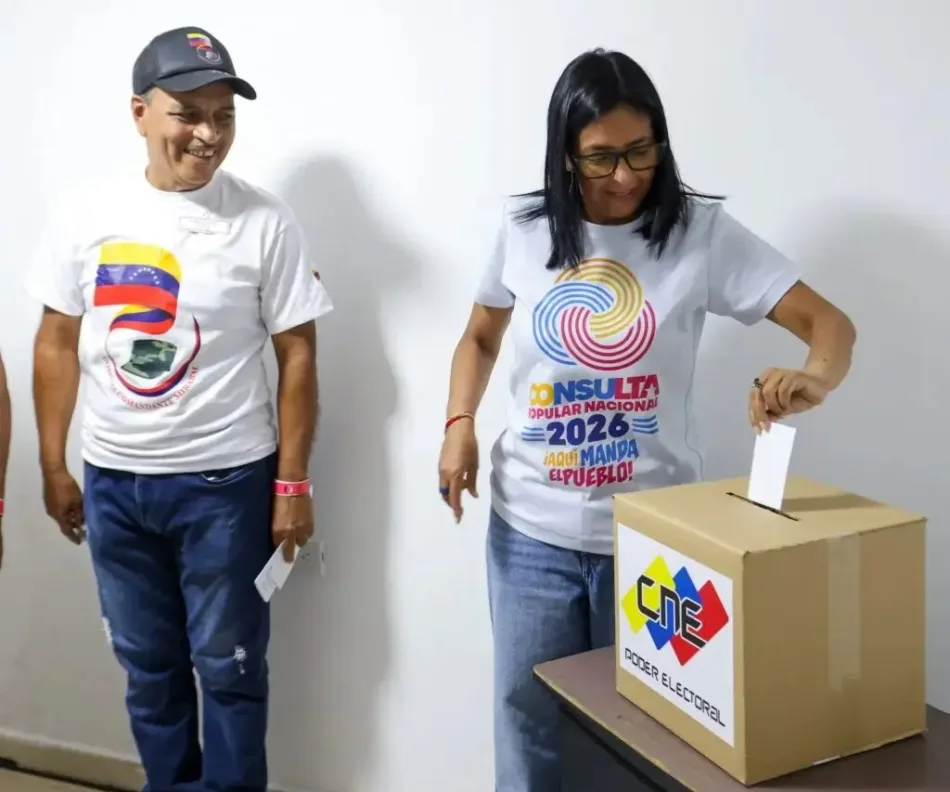 Delcy Rodríguez: Venezuela rompe récord en Consulta Popular Nacional