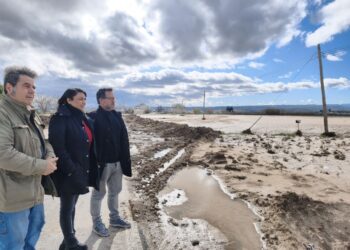 Adelante Andalucía pide en una de las zonas más afectadas por el temporal que no se les olvide tras haber pasado la noticia