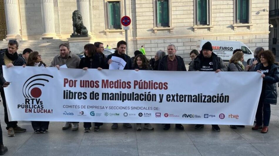 La FeSP apoya las movilizaciones de las radiotelevisiones públicas autonómicas