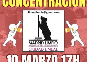 Más de dos mil personas de Ciudad Lineal firman contra la suciedad y abandono de las calles del distrito