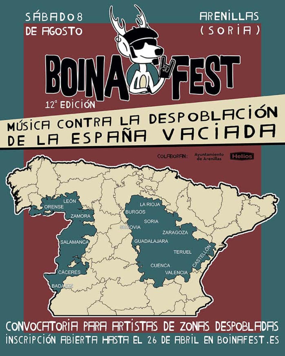 Boina Fest busca artistas de la España vaciada en su lucha contra la despoblación desde Arenillas (Soria)