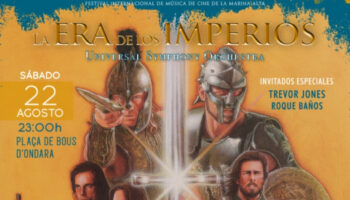 SONAFILM, Festival Internacional de Música de Cine Marina Alta, dedicará su octava edición al cine épico e histórico con los compositores Trevor Jones y Roque Baños como grandes invitados 