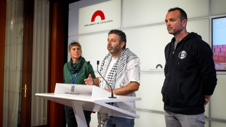 La Global Sumud Flotilla y Open Arms presentan la mayor flotilla civil de la historia