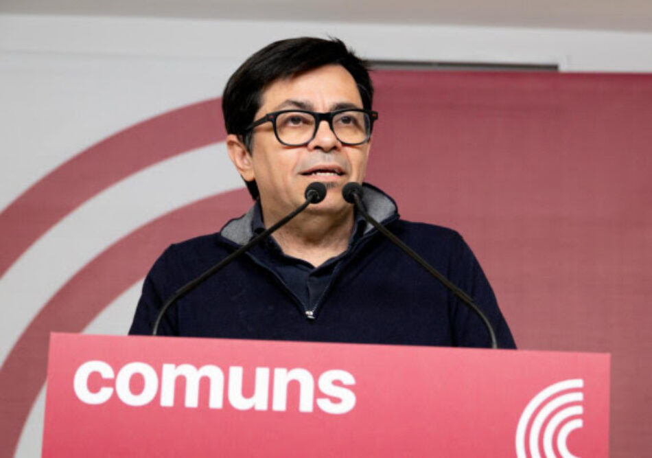 Pisarello: “Junts ha d’assumir la seva responsabilitat social i convalidar l’escut social amb la pròrroga dels contractes de lloguer”