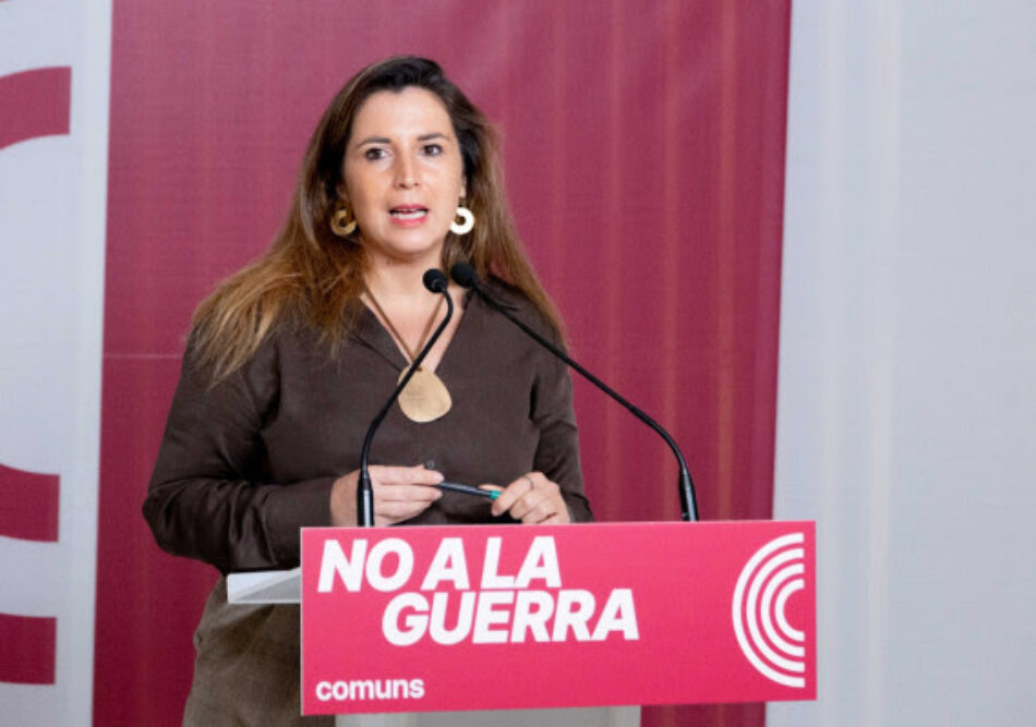 Els Comuns volen impulsar un nou escut social davant l’impacte de la guerra en la vida de la gent