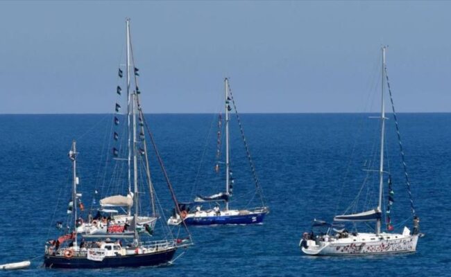 Israel intercepta en aguas internacionales a la Flotilla Global Sumud con destino a Gaza