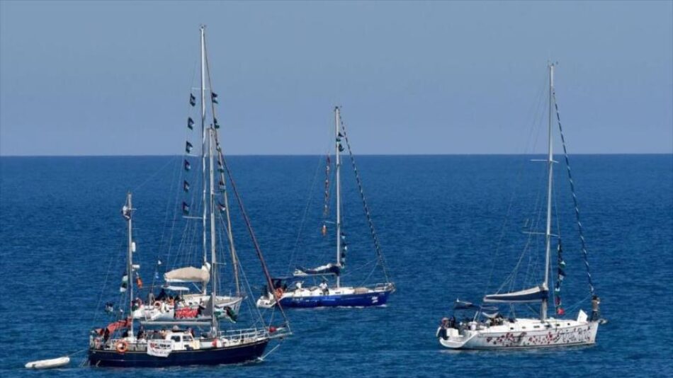 Israel intercepta en aguas internacionales a la Flotilla Global Sumud con destino a Gaza