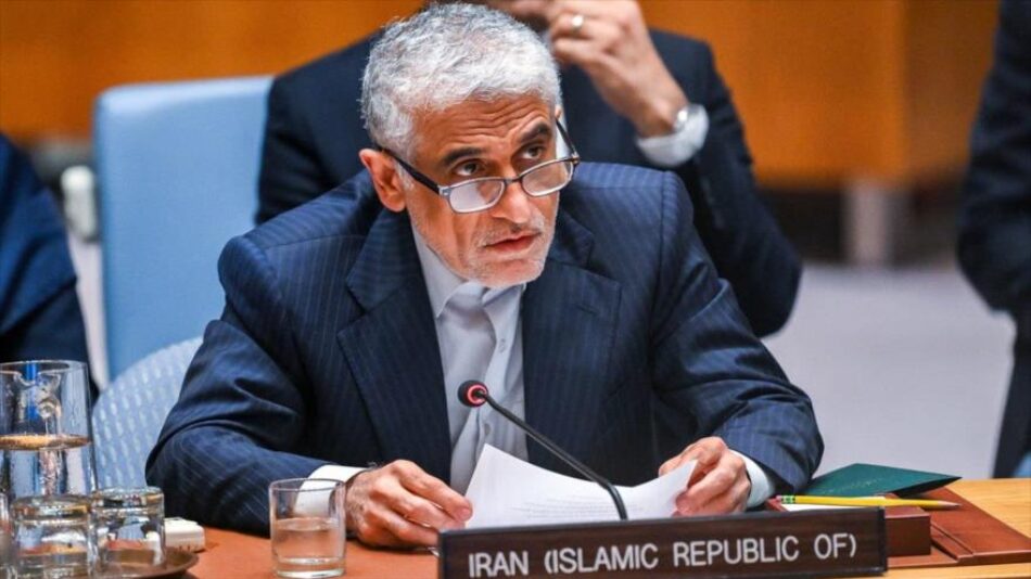 Irán ante ONU: Bloqueo naval impuesto por EEUU viola soberanía iraní
