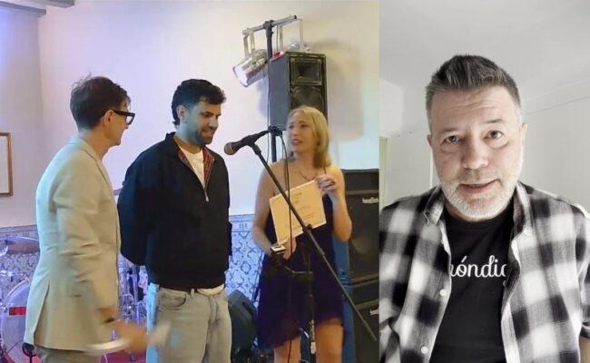 Europa Laica premia a Héctor de Miguel por su defensa de la libertad de expresión frente al acoso judicial de organizaciones integristas religiosas