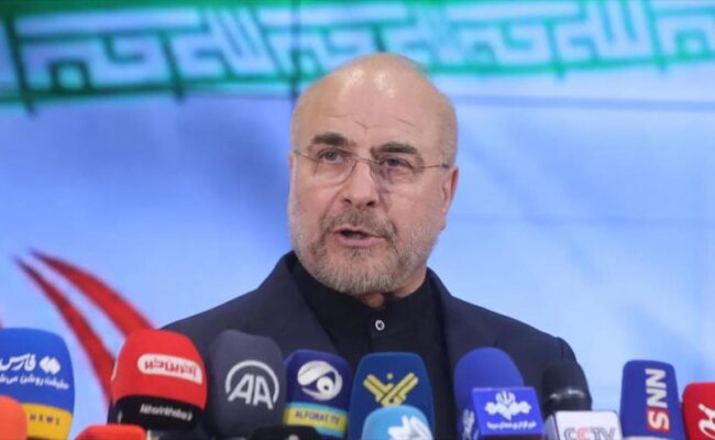 Qalibaf: «Irán sigue con jugadas abiertas mientras EEUU ha agotado sus cartas»