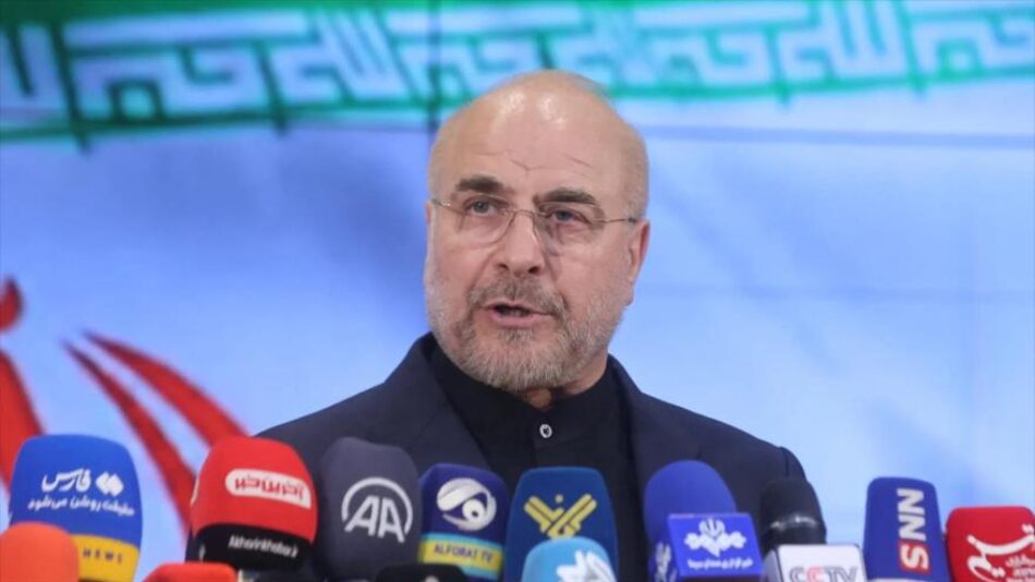 Qalibaf: «Irán sigue con jugadas abiertas mientras EEUU ha agotado sus cartas»