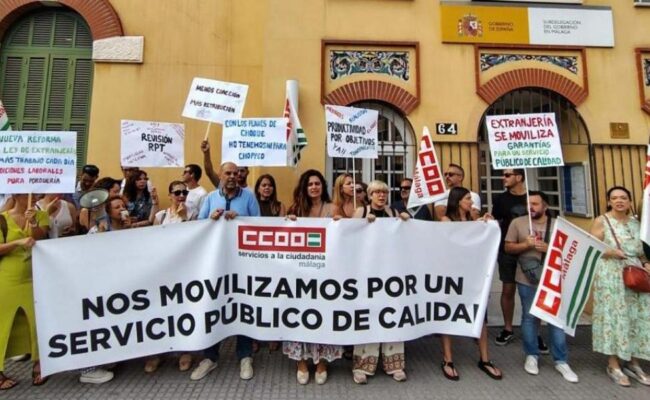 Desconvocada la huelga en las Oficinas de Extranjería