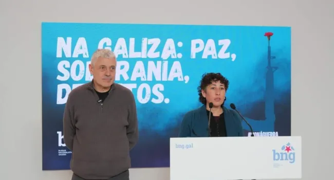 BNG denuncia que a escalada militarista tradúcese en “máis carestía, máis presión enerxética e perda de poder adquisitivo”