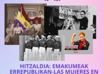 Abril, Bilbao: Exposición Emakumeak 1931-1939 y conferencias