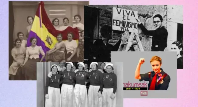 Abril, Bilbao: Exposición Emakumeak 1931-1939 y conferencias