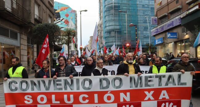 A CIG-Industria aposta polo conflito ante as propostas insuficientes da patronal do metal da provincia de Pontevedra