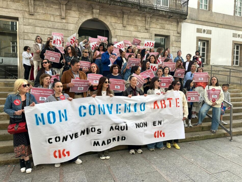 Convocada folga nas grandes cadeas de téxtil e calzado contra a perda de dereitos do convenio ARTE