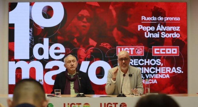 CCOO aboga por un Primero de Mayo que sea un clamor por el derecho a la vivienda