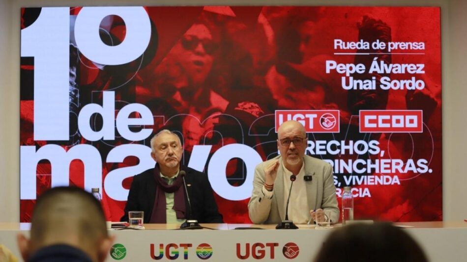 CCOO aboga por un Primero de Mayo que sea un clamor por el derecho a la vivienda