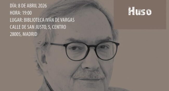El escritor Manuel Rico presentará su novela “Los filos de la noche” este miércoles en Madrid