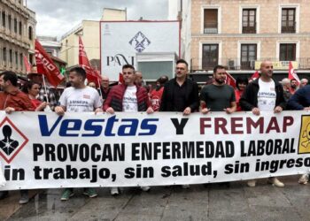 CCOO denunciará ante la Fiscalía la comisión de un delito continuado contra la salud pública en la planta de Vestas en Daimiel