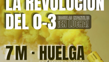 CGT convoca huelga estatal en Educación Infantil de 0-3 años el 7 de mayo y manifestación en Madrid el día 23