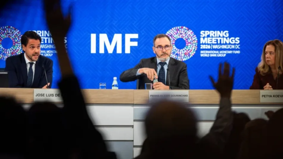 FMI: Guerra de EE.UU. contra Irán eleva riesgo de una recesión mundial