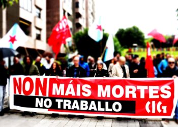 A CIG aproveitará o Día da Saúde Laboral para esixir asunción de responsabilidades polo asasinato no SAF do Porriño