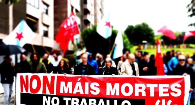 A CIG aproveitará o Día da Saúde Laboral para esixir asunción de responsabilidades polo asasinato no SAF do Porriño