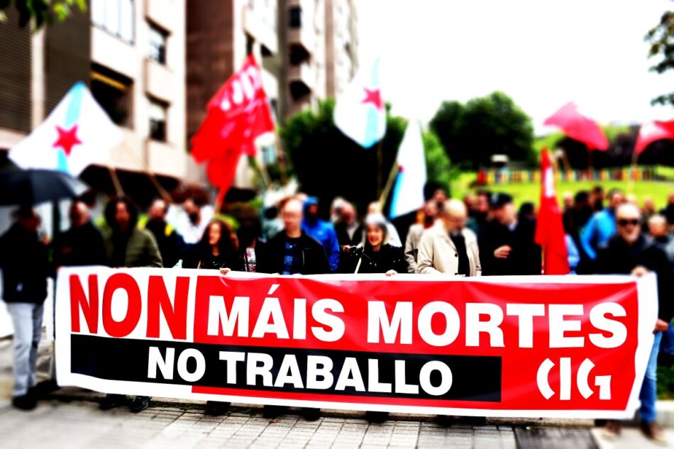 A CIG aproveitará o Día da Saúde Laboral para esixir asunción de responsabilidades polo asasinato no SAF do Porriño
