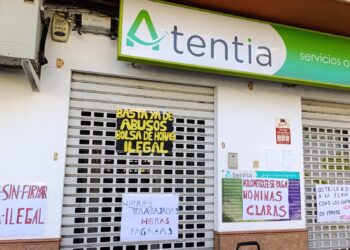 CGT denuncia que a su secretaria general en Atentia Azahar Care Services no le dan la baja después de sufrir un accidente laboral