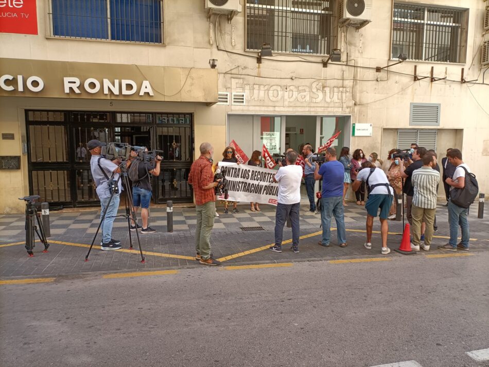 CCOO exige al Gobierno Andaluz que mantengan los tres refuerzos existentes en el Servicio de Violencia sobre la Mujer en Algeciras