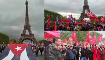 Movilizaciones en más de 30 ciudades de Francia para reclamar el fin del bloqueo a Cuba