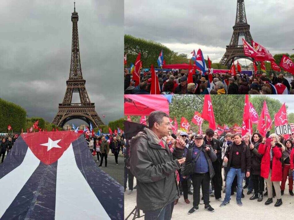 Movilizaciones en más de 30 ciudades de Francia para reclamar el fin del bloqueo a Cuba