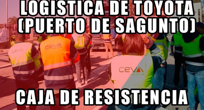 Ante la falta de acuerdo con CEVA FVL la plantilla mantiene la convocatoria de huelga en Puerto de Sagunto (Valencia)