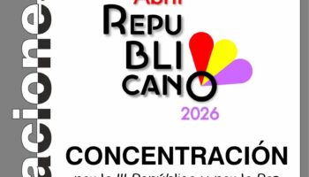 Concentración por la República como modelo de Estado, el 17 de abril en Murcia