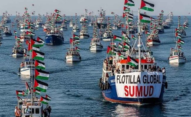 Una nueva Flotilla Global Sumud partirá hacia Gaza desde Barcelona