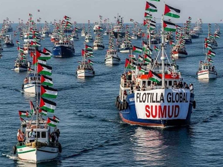 Una nueva Flotilla Global Sumud partirá hacia Gaza desde Barcelona