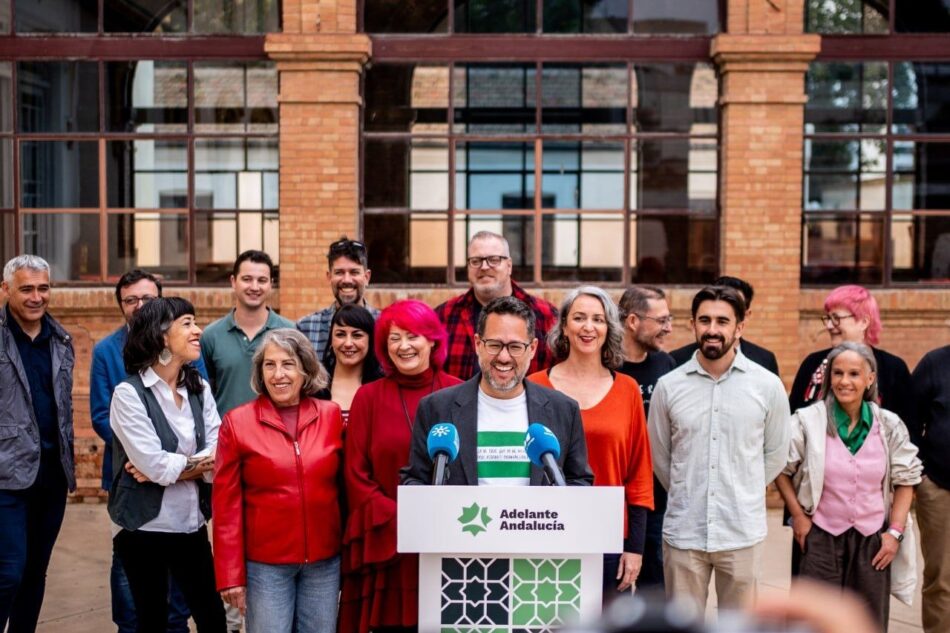 Adelante Andalucía presenta su candidatura para el 17M, “el equipo que más se parece al pueblo andaluz”
