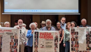 Personalidades y firmantes de 15 países impulsan el manifiesto “Hay que parar la guerra” con movilizaciones en 200 poblaciones