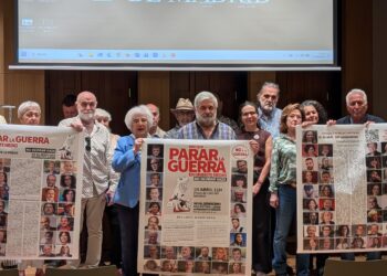 Personalidades y firmantes de 15 países impulsan el manifiesto “Hay que parar la guerra” con movilizaciones en 200 poblaciones