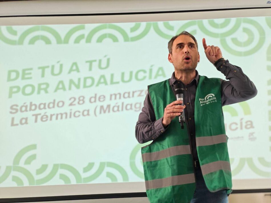 Toni Valero: “Por Andalucía va a blindar la escuela pública” frente a los recortes del PP