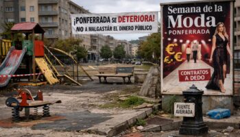 El PCE en El Bierzo denuncia el progresivo deterioro del mobiliario urbano en diversas zonas de Ponferrada