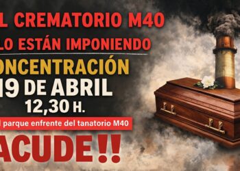 Este domingo se retoman las movilizaciones contra el crematorio con una concentración ante el Tanatorio de la M40 (Madrid)