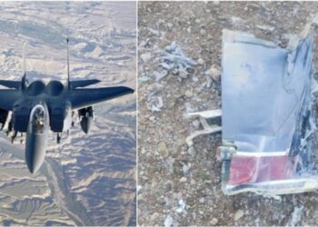 Derriban un avión de combate F-15E de EEUU sobre Irán