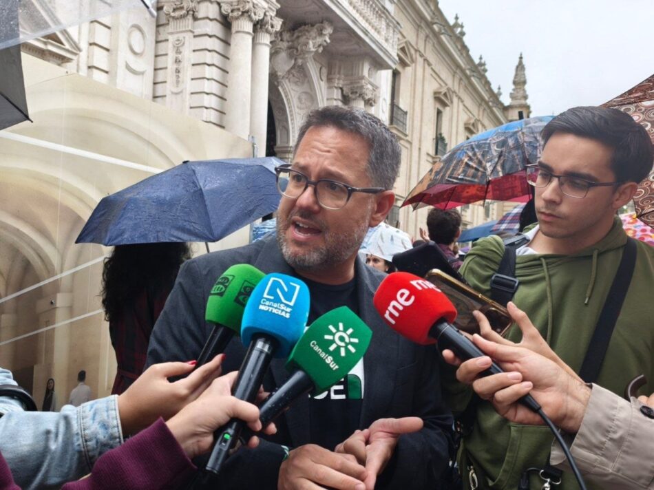 José Ignacio García: “Bonilla le ha declarado la guerra a la universidad pública y Adelante Andalucía va a defenderla”